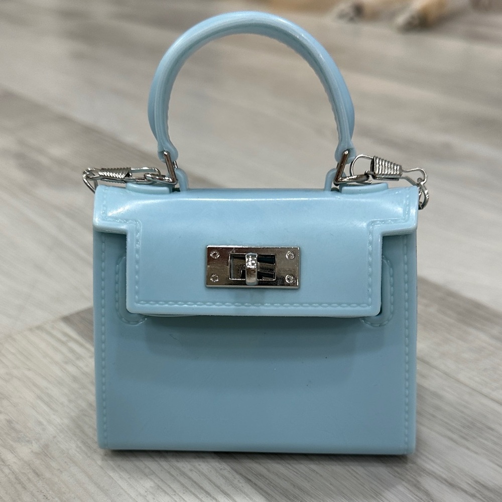 Elegant Blue Handbag